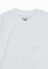 Moskav Signature White Double Pocket Long Sleeve Tee