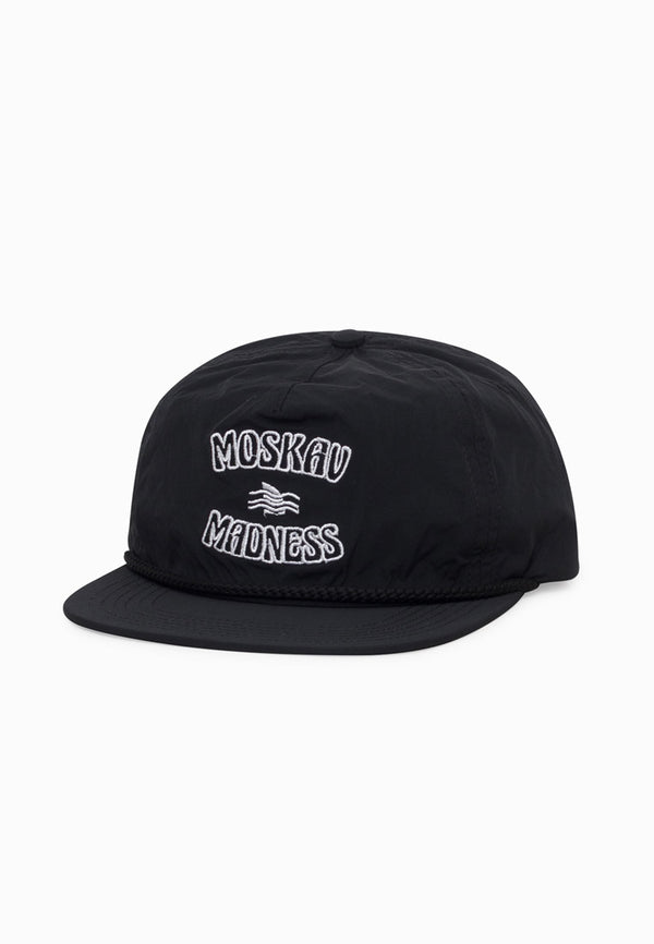 MADNESS FIN BLACK MOSKAV CLASSIC 5 PANELS HAT
