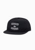 MADNESS FIN BLACK MOSKAV CLASSIC 5 PANELS HAT