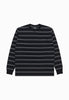 Moskav Burns Black Stripe Long Sleeve Tee