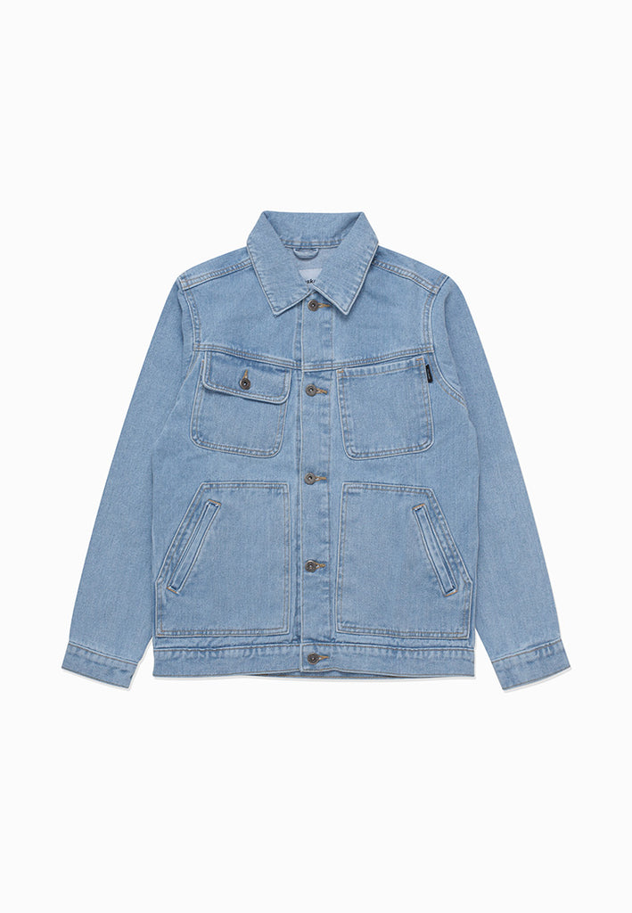 Moskav Japanese Denim Blue Wash Jacket