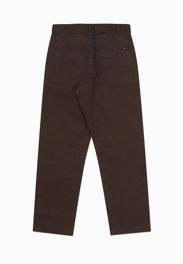 Moskav Garner Brown Chino Regular Work Pants