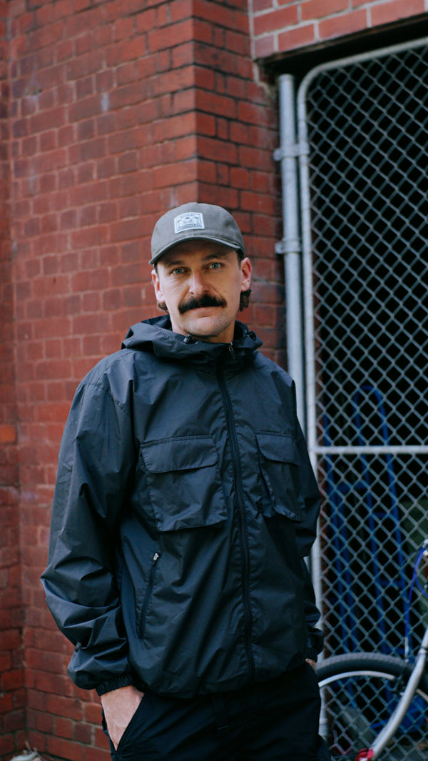 Moskav Wales Black Light Wind Breaker Jacket