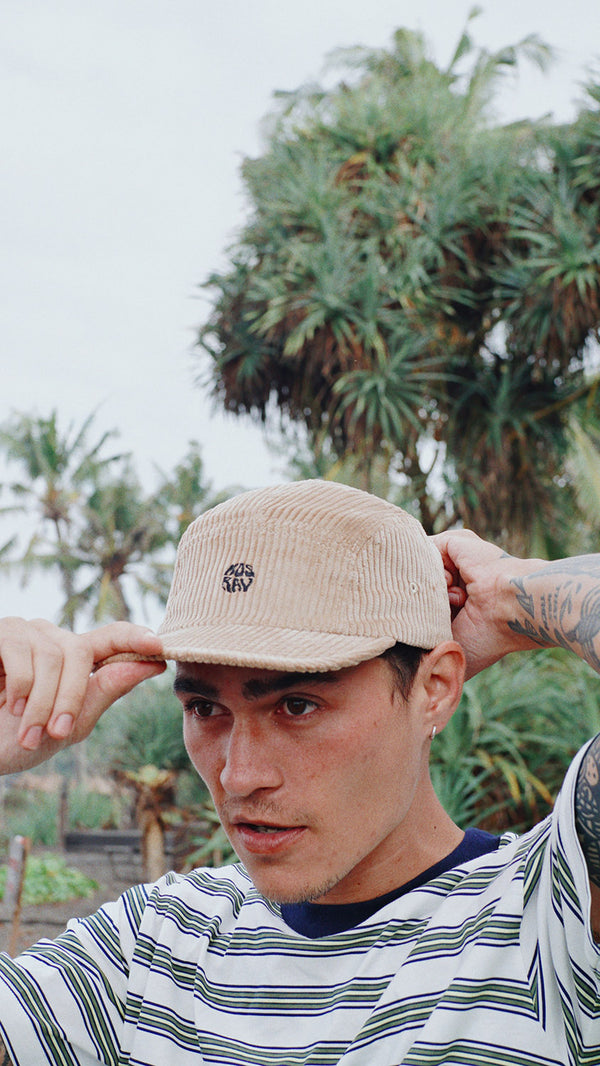 Moskav Compton Cream Moskav 5 Panels Hat