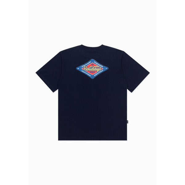 Moskav Holidays Navy Graphic Tee