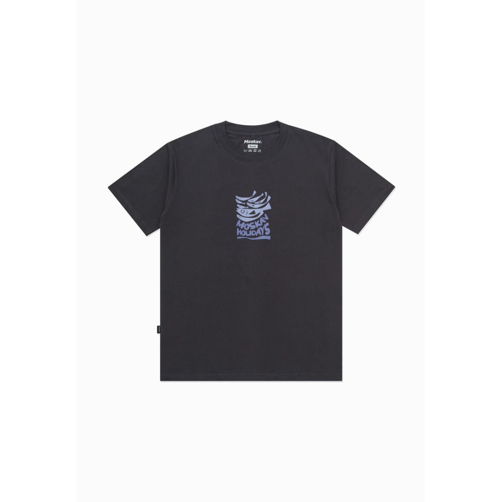 Moskav Anchovy Dark Grey Pocket Tee