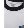 Moskav Holidays Badge White-Navy Ringer Tee