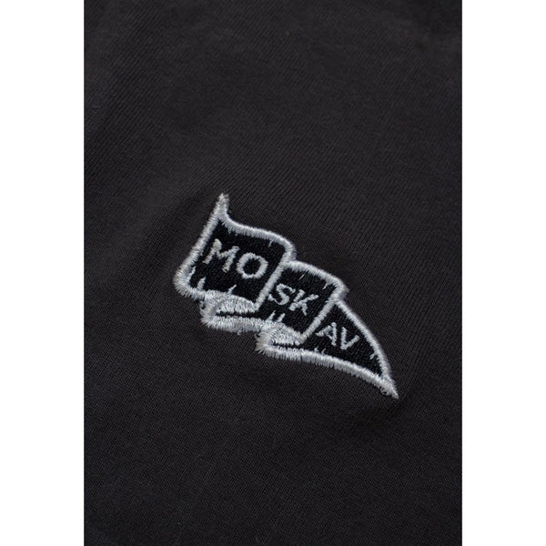 Moskav Flag Dark Grey Pocket Tee