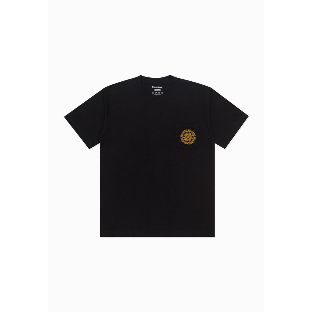 Moskav Sun Black Pocket Tee