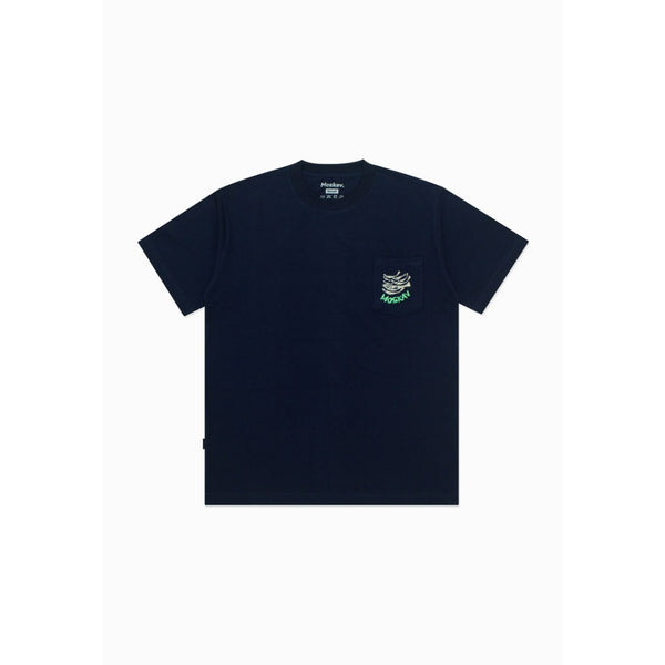 Moskav Anchovy Navy Pocket Tee