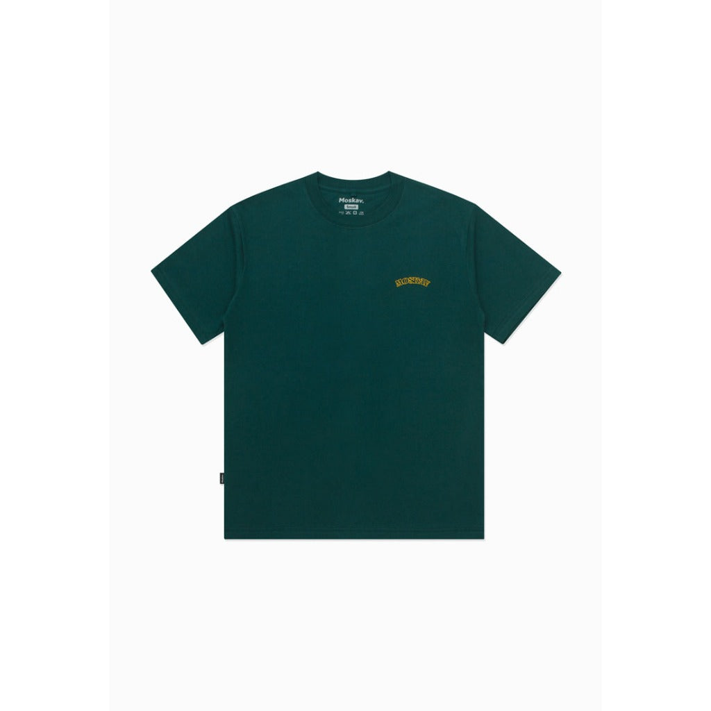 Moskav Tangerine Bottle Green Graphic Tee