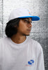 VASE WHITE MOSKAV 6 PANELS HAT