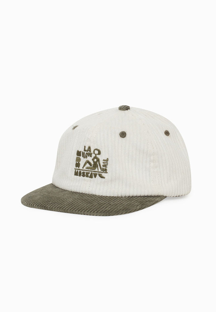 MOSKAV LA VAGUE WHITE 5 PANELS HAT