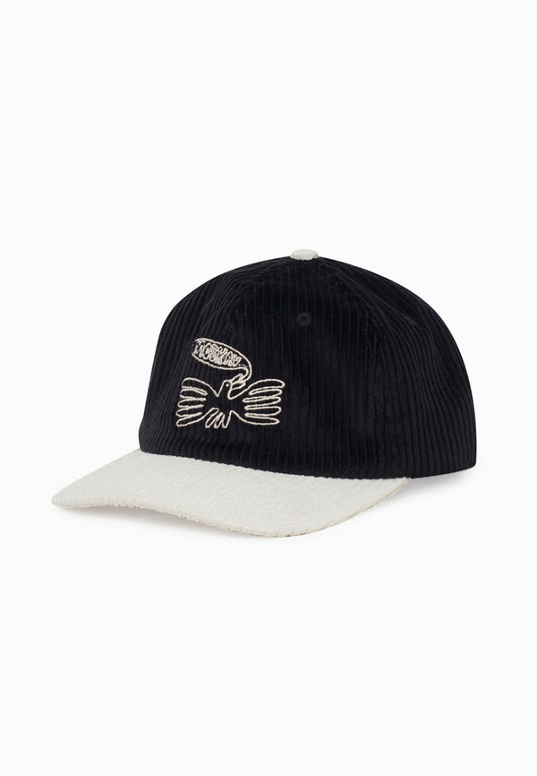 MOSKAV TWEET BIRD BLACK - WHITE 5 PANELS SNAPBACK