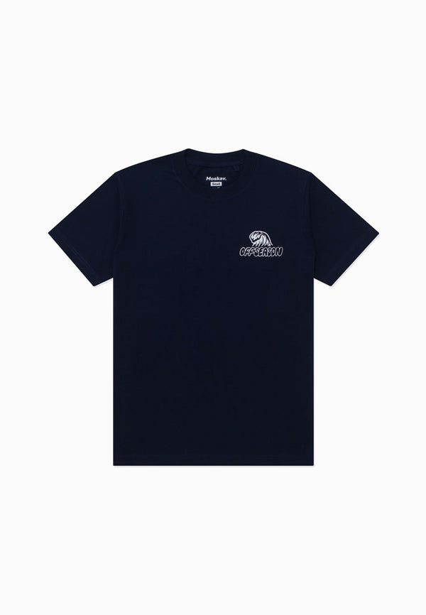 MOSKAV OFF SEASON NAVY TEE