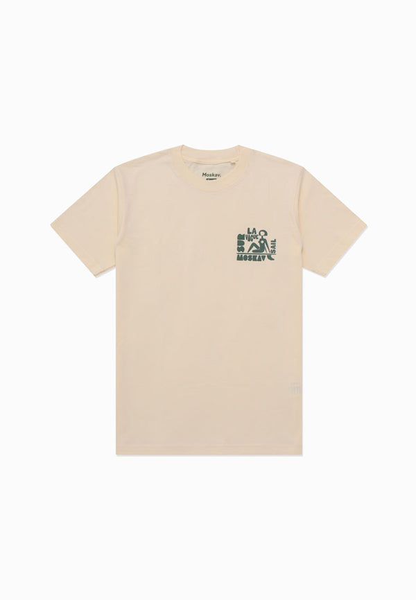 MOSKAV LA VAGUE CREAM TEE