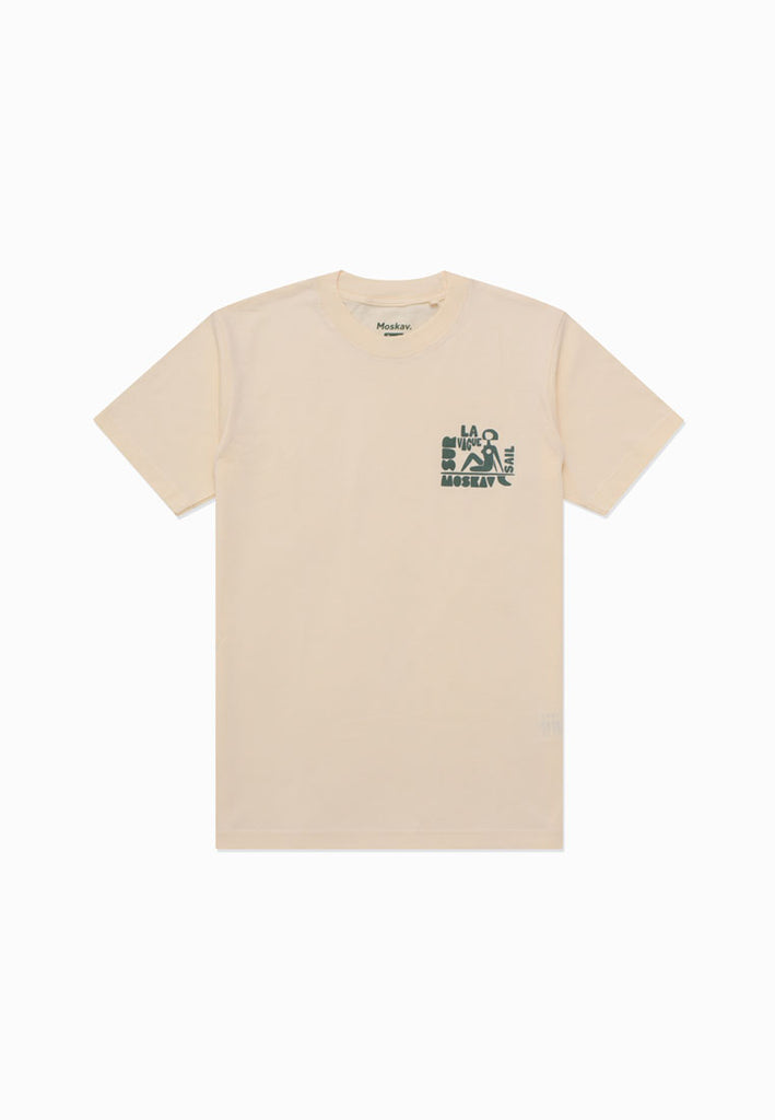 MOSKAV LA VAGUE CREAM TEE