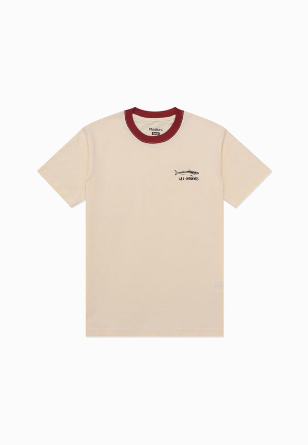 MOSKAV SARDINES CREAM TEE