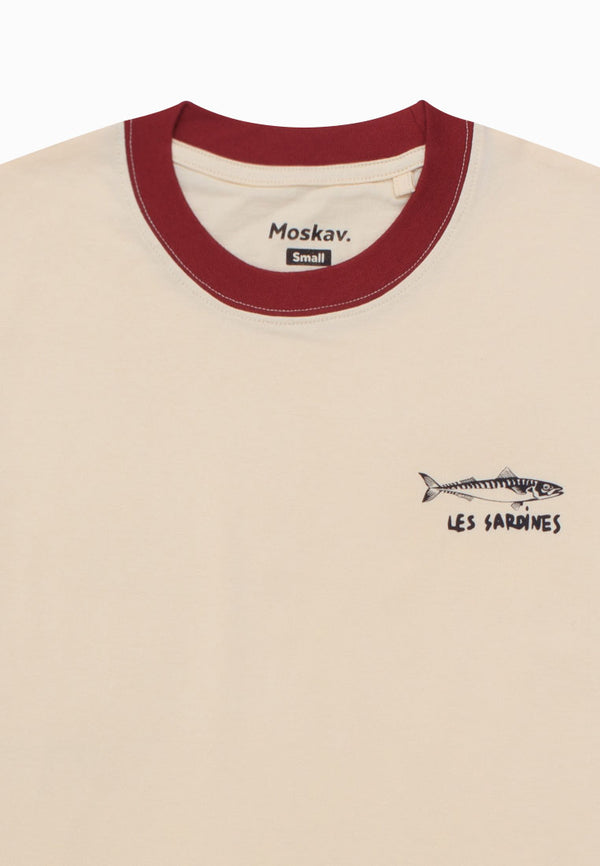MOSKAV SARDINES CREAM TEE