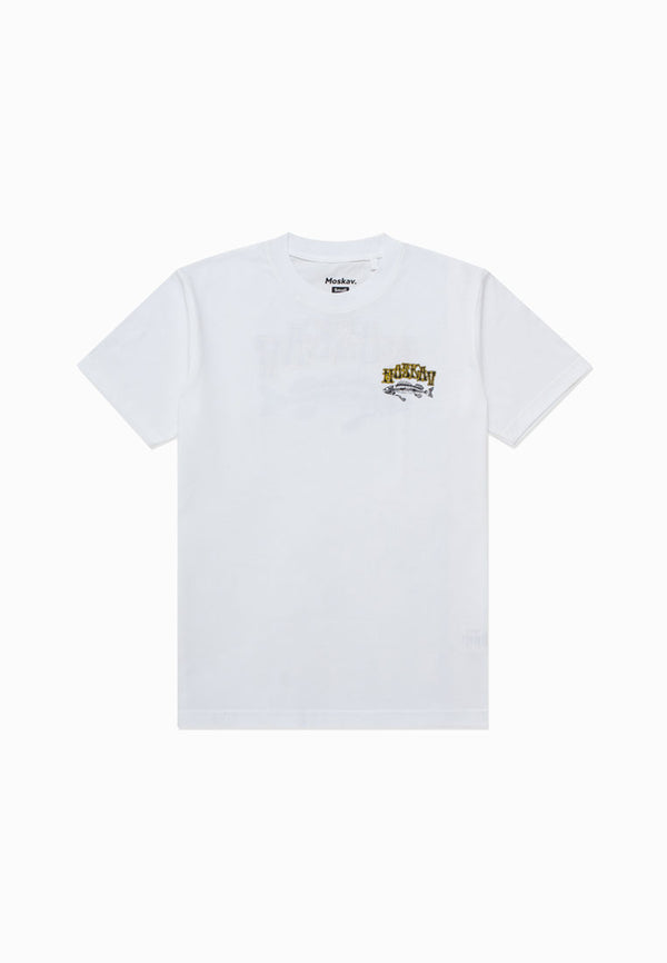 MOSKAV FOSIL WHITE TEE