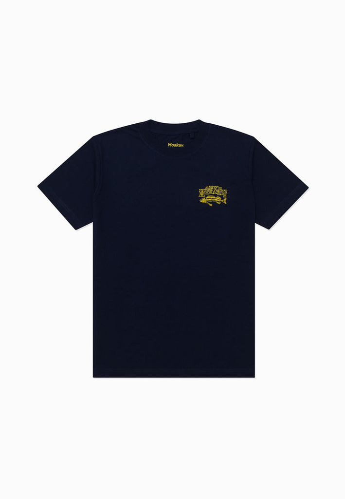 MOSKAV FOSIL NAVY TEE