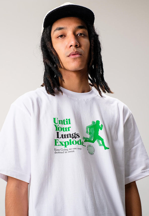 RUNNING CLUB WHITE TEE