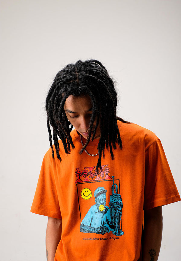 TRUMPET ORANGE TEE