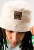 WITHERS WHITE MOSKAV BUCKET HAT