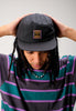 HERMIT BLACK MOSKAV 5 PANELS HAT