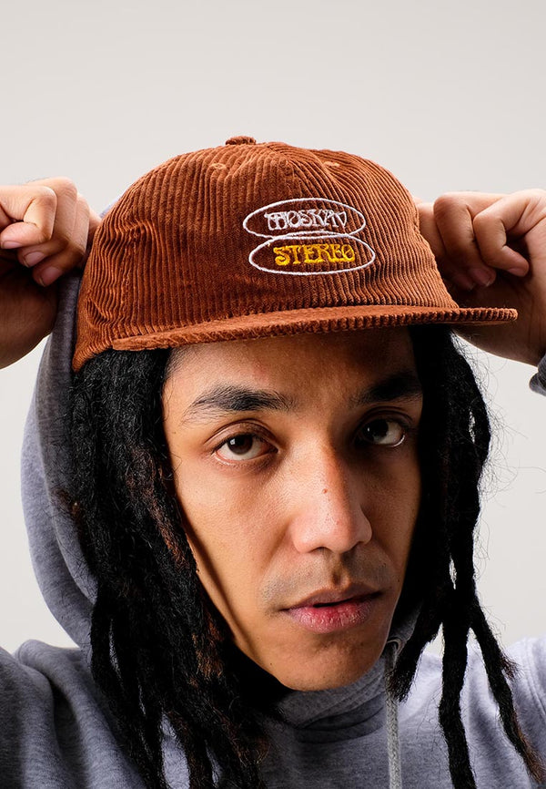 MOSKAV STEREO BROWN SNAPBACK