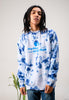 ANYTHING COULD TIE DYE BLUE CREWNECK