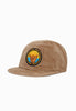 CATCH THE SUN MOSKAV BROWN HAT 5 PANELS CLASSIC SNAPBACK