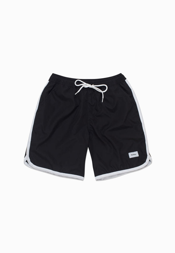 ATHENS BLACK BOARDSHORT