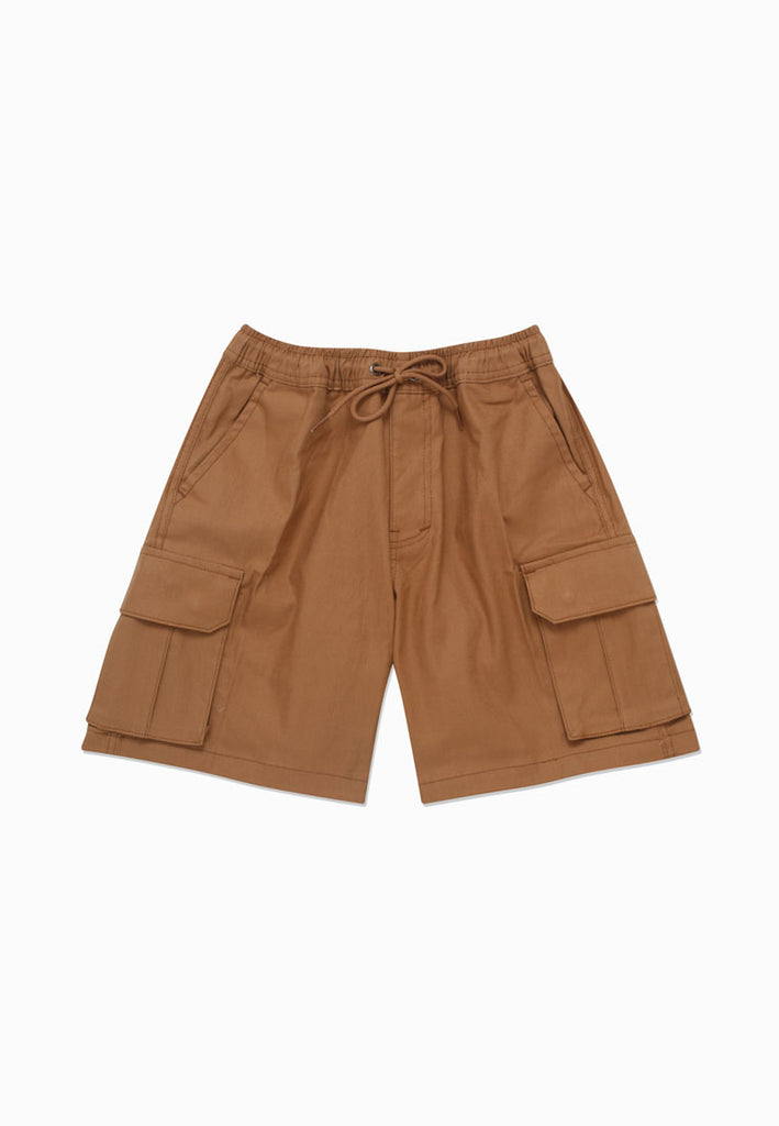 DELTA BROWN CARGO SHORT PANTS