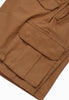 DELTA BROWN CARGO SHORT PANTS