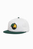 ORANGE WHITE-GREEN MOSKAV 6 PANELS HAT