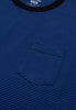 DAVENPORT BLUE STRIPES TEE