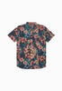 NEIRO NAVY FLORAL PRINT SHIRT