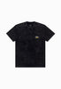 BLACK WASHED MOSKAV STEREO TEE