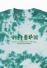 MOSKAV ENVIRONTMENT TIE DYE GREEN TEE