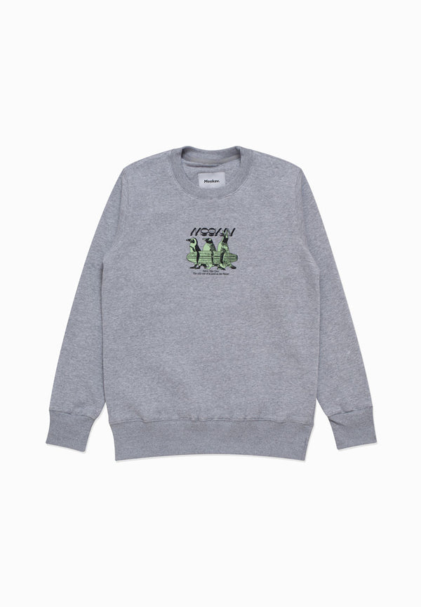 PENGUIN FINGBOARD MISTY CREWNECK