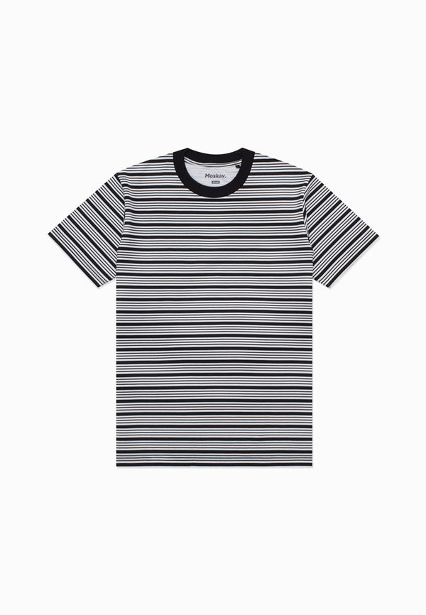 MONO BLACK-WHITE STRIPES TEE