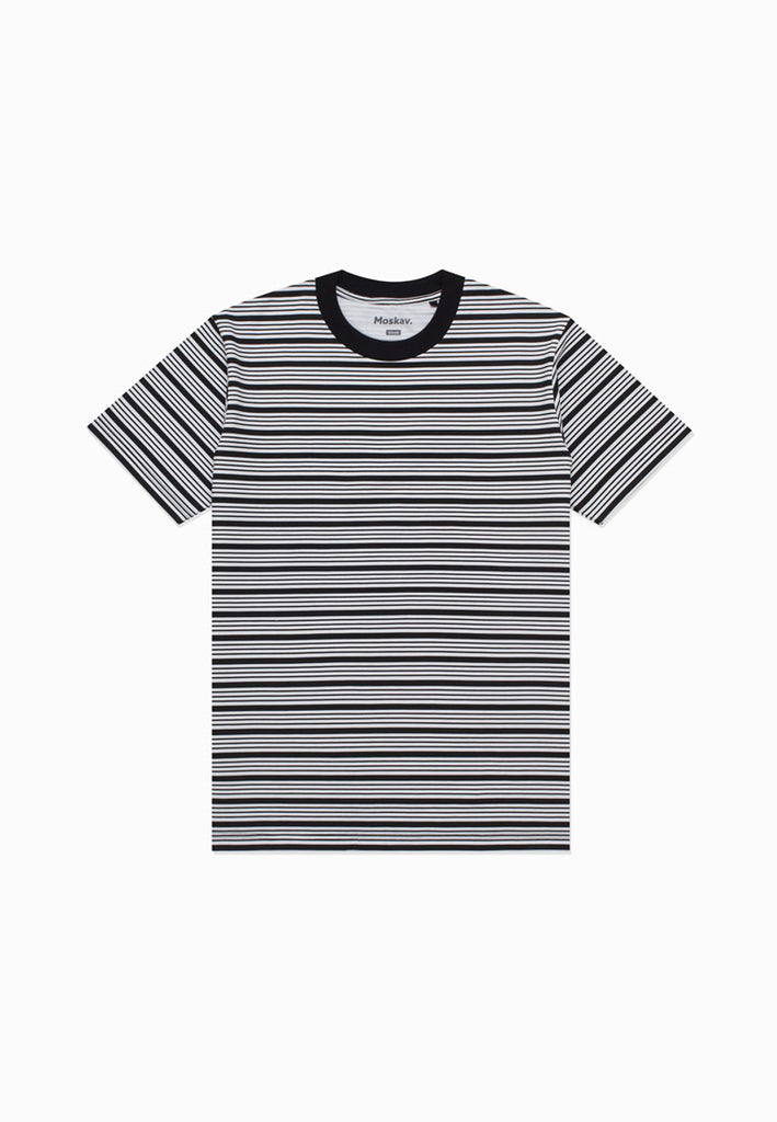 MONO BLACK-WHITE STRIPES TEE