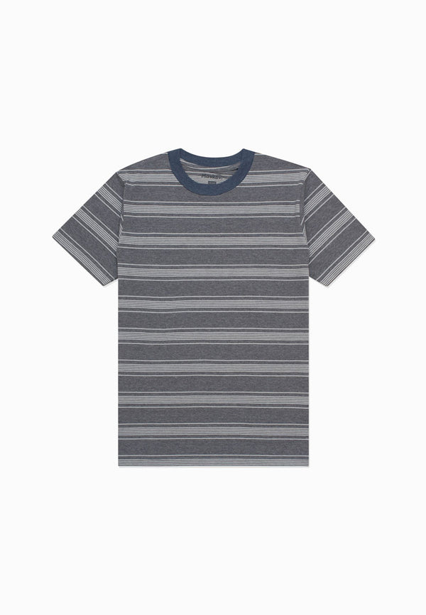 BLUMIST GREY STRIPES TEE