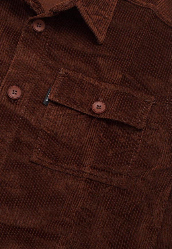 KAHN BROWN CORDUROY JACKET