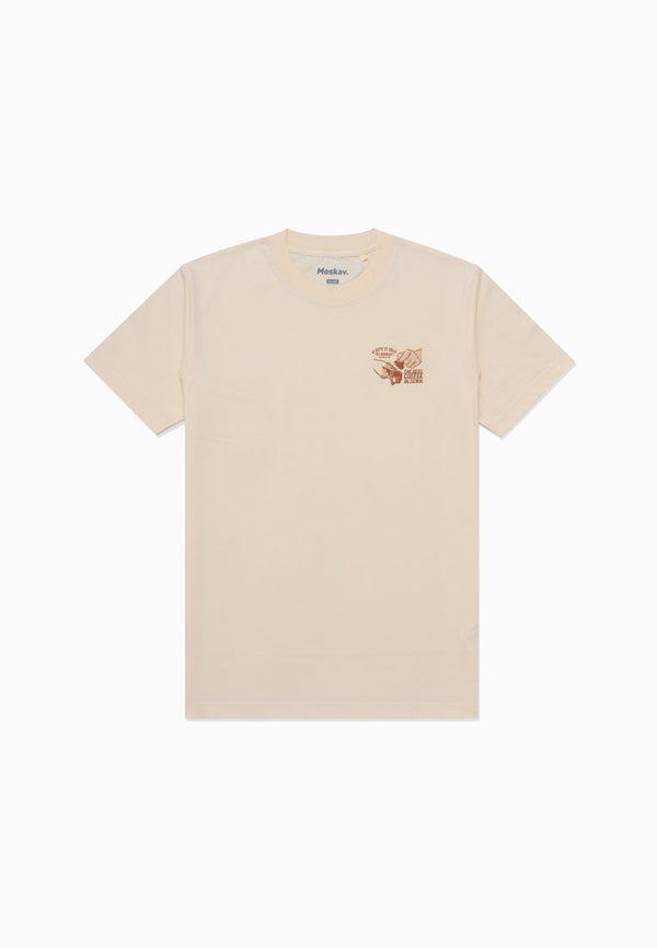 COFFEE TOWN CREAM MOSKAV TEE
