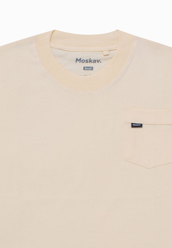 SILAS CLASSIC CREAM MOSKAV TEE