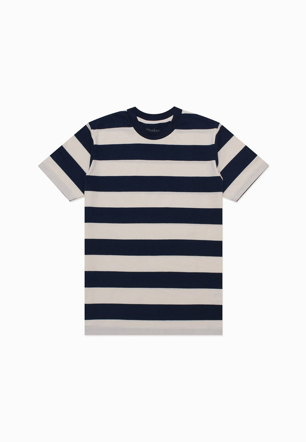 DAVE NAVY STRIPES TEE