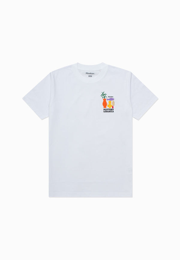 CERAMICS WHITE MOSKAV TEE