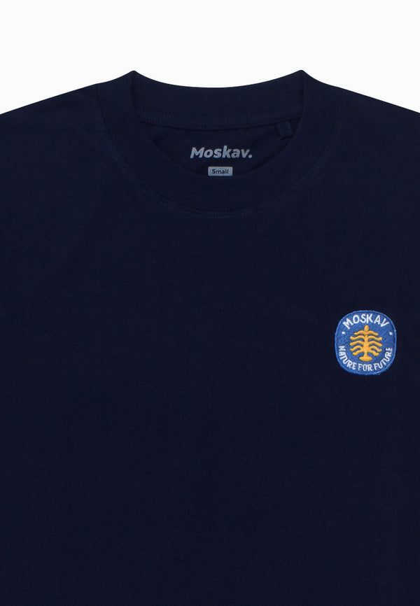 NATURE FOR FUTURE NAVY MOSKAV TEE